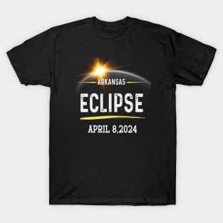 2024 Solar Eclipse arkansas USA Totality T-Shirt